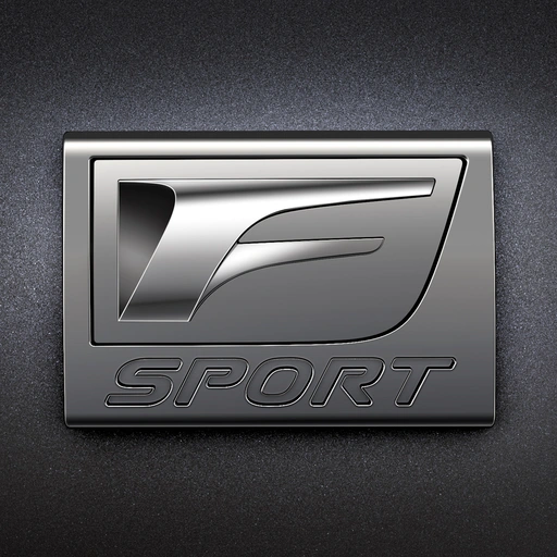 F SPORT-ის ემბლემა წინა ფრთებზე 0