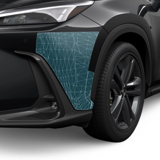 Алдыңкы бамперге коргоочу пленка 0