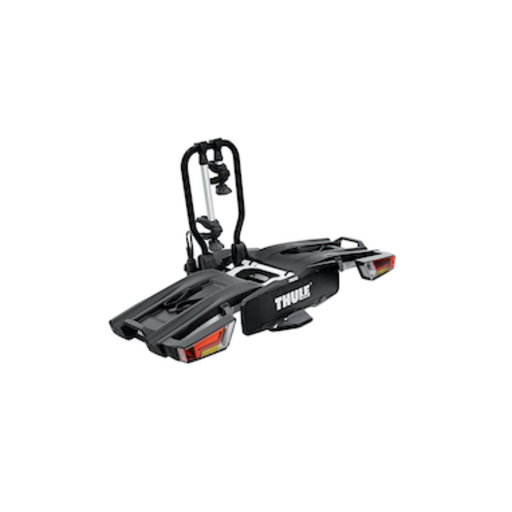 Portabicicletas trasero bola remolque para 2 bicis (conector 13 pines) 0