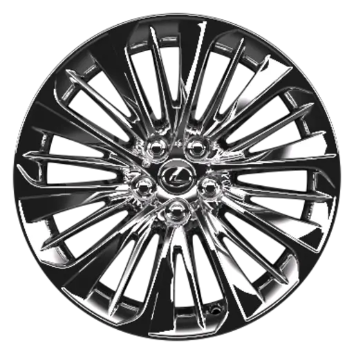 20'' lichtmetalen velgen, Chrome 0