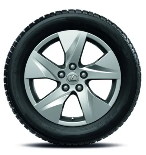 Set roti iarna, jante aliaj 17", argintii, anvelope 215/60R17 Bridgestone BLIZZAK 6 - TMEWA-76061-DY 0