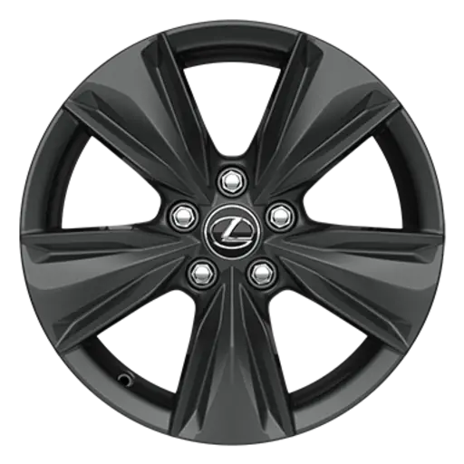 17'' Ζάντες Aλουμινίου, Black, 5 ακτίνων 0