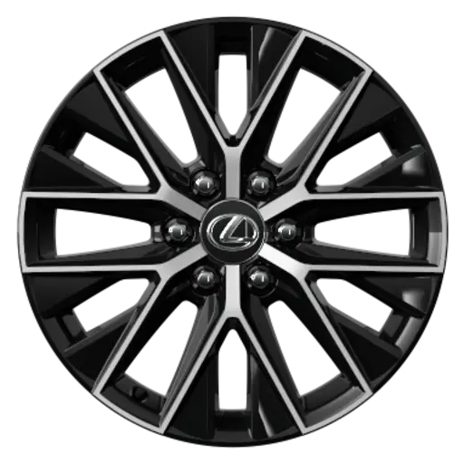 20-дюймові, 265/55R20 (темно-сірі, глянцеві, з фрезерованими поверхнями) 0